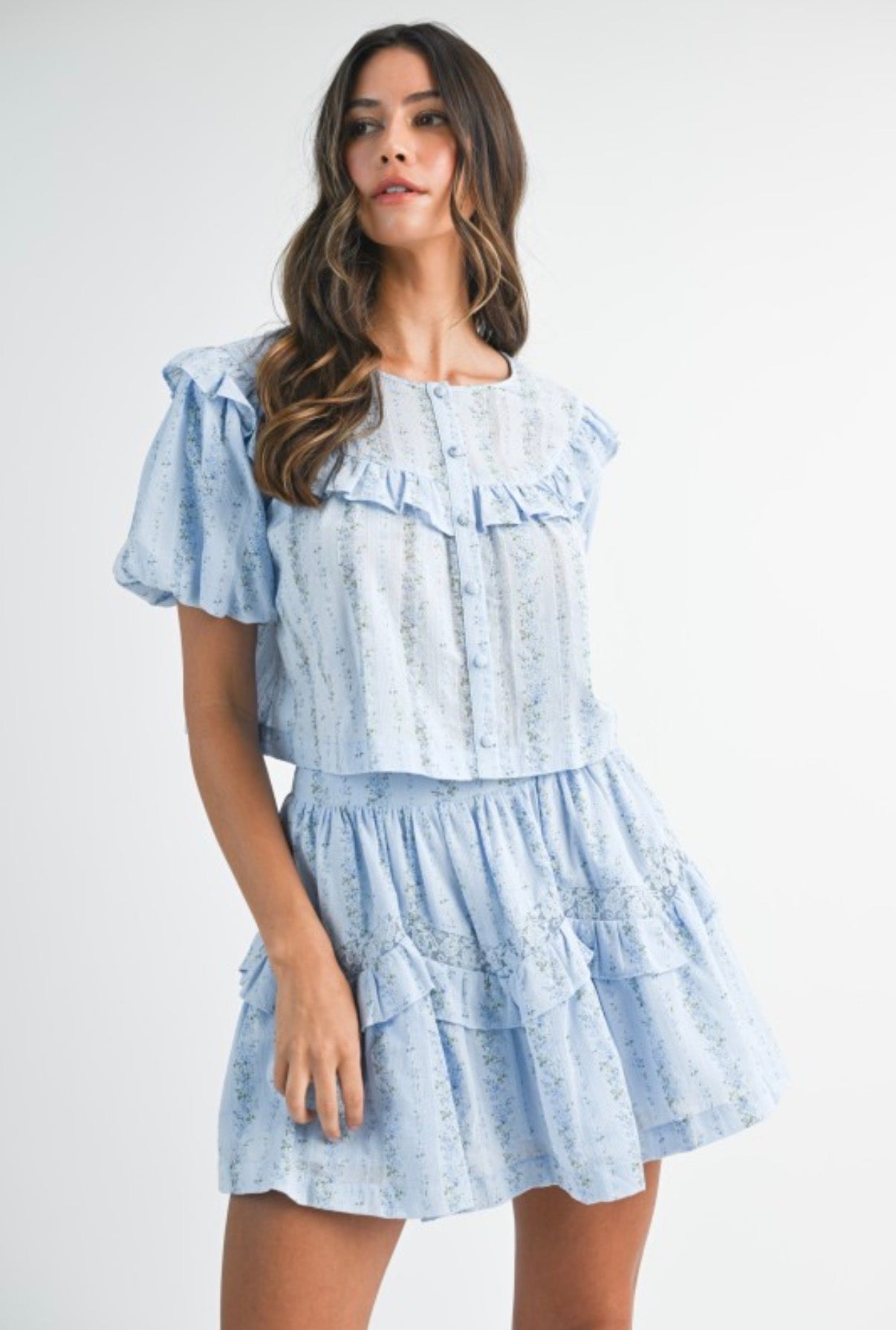 Lilah Floral Skirt Set