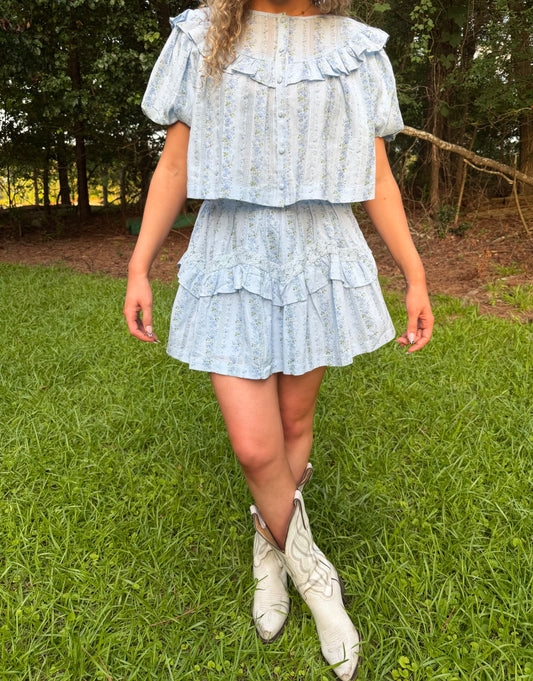 Lilah Floral Skirt Set