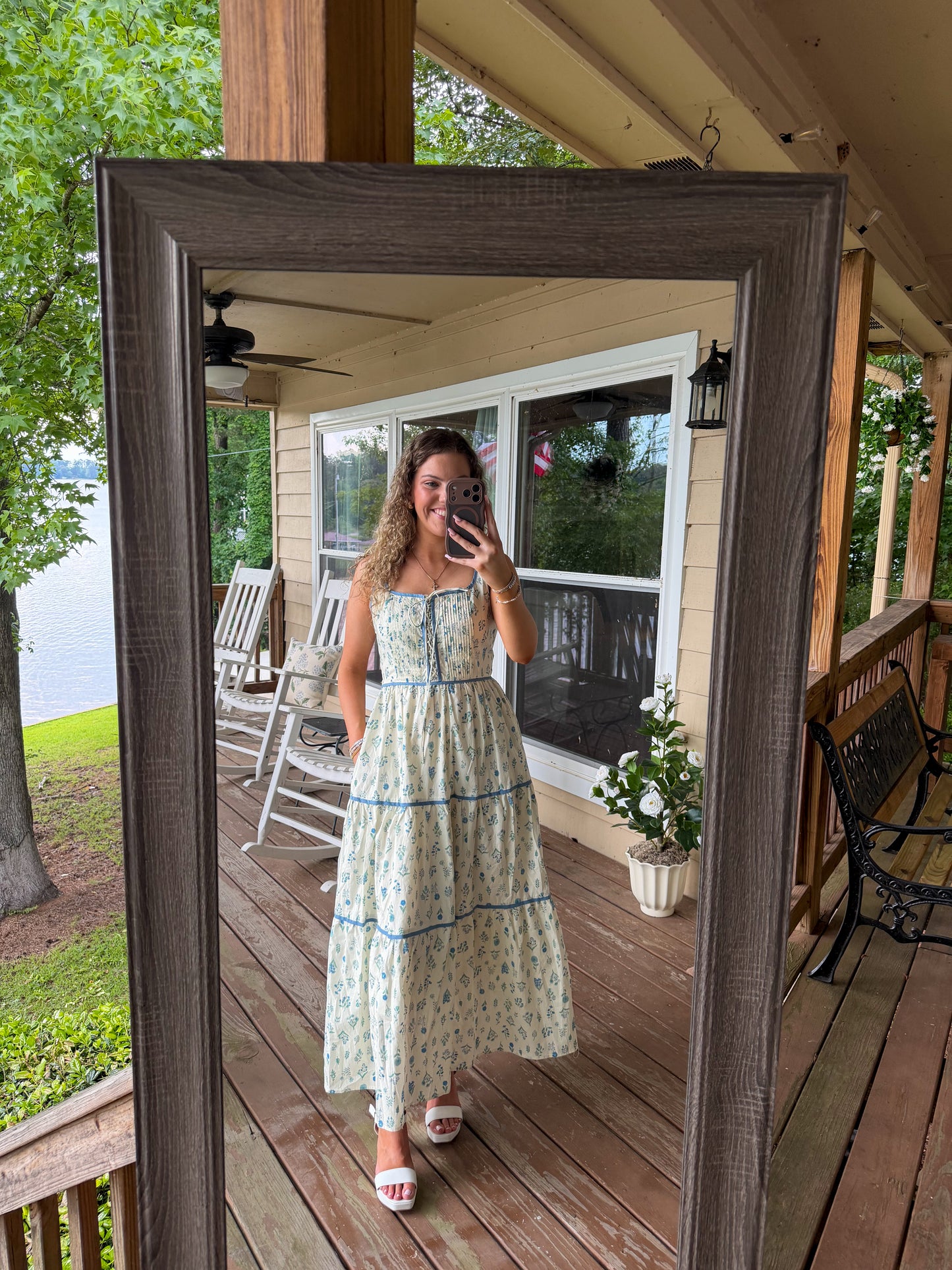 Josephine Floral Midi Dress