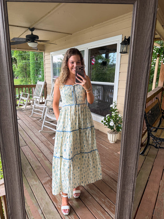 Josephine Floral Midi Dress