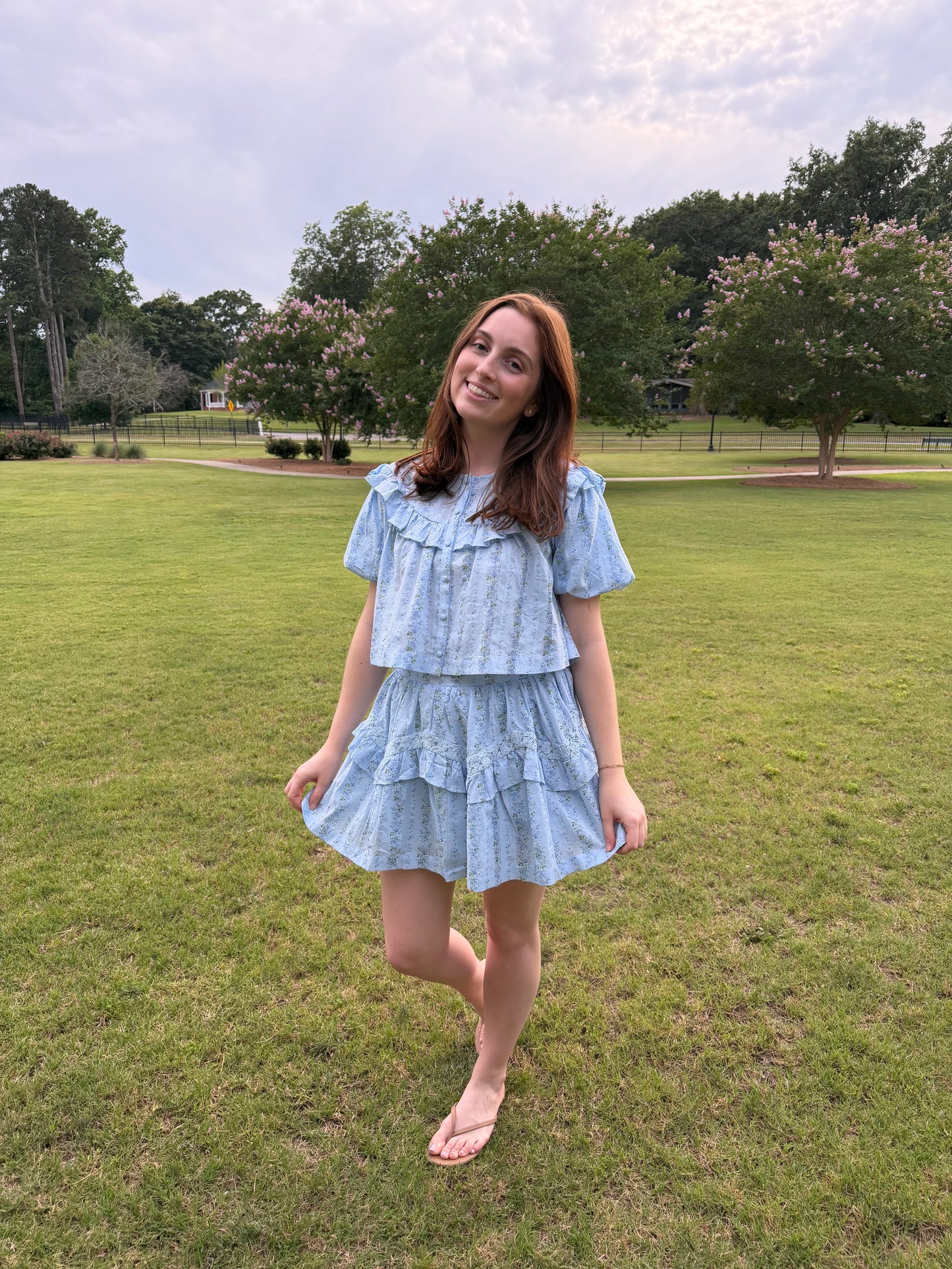 Lilah Floral Skirt Set