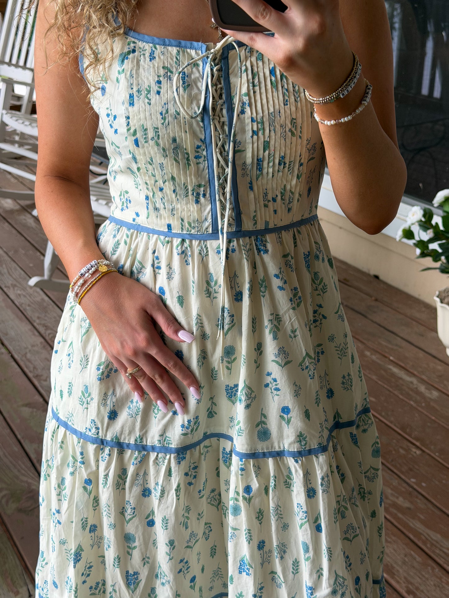 Josephine Floral Midi Dress