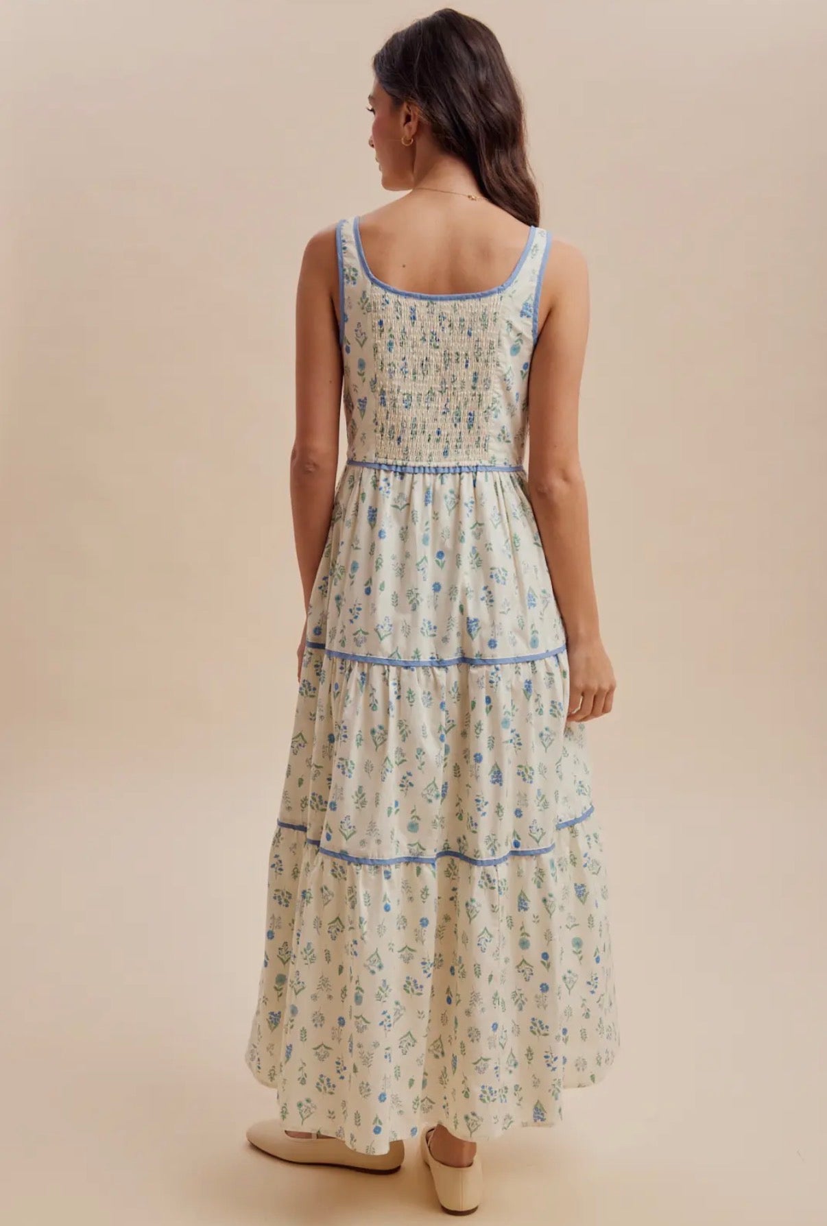 Josephine Floral Midi Dress