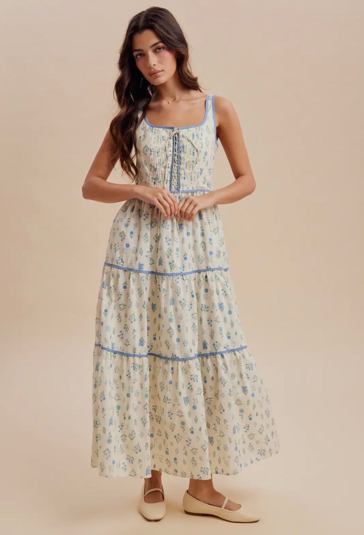 Josephine Floral Midi Dress